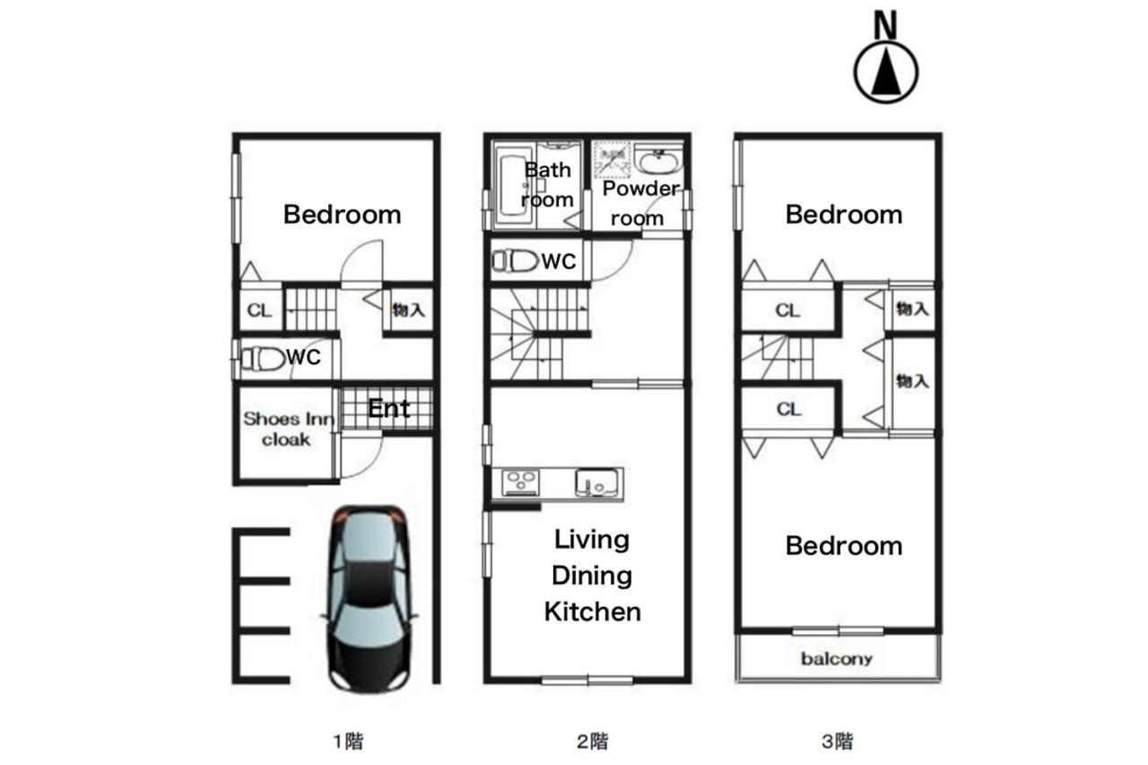 Corlux Villa Osaka Exterior photo